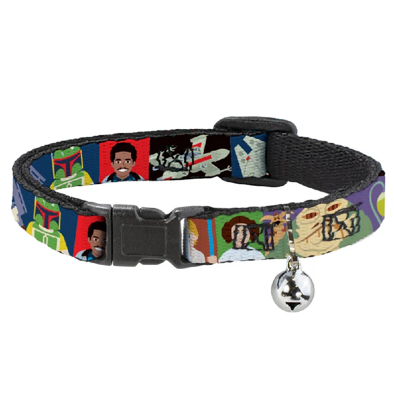 Cat Collar Breakaway with Bell - Star Wars Classic 16-Character Pose Blocks Multi Color