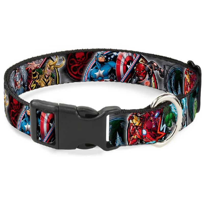 Plastic Clip Collar - Marvel Avengers Superhero/Villain Poses