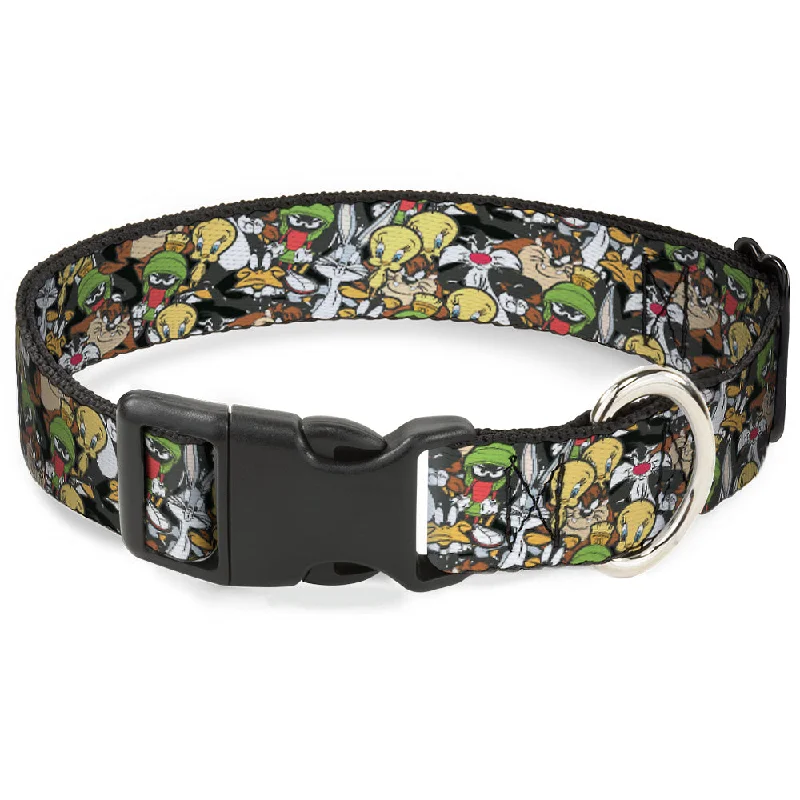 Plastic Clip Collar - Looney Tunes 6-Character Stacked Collage4