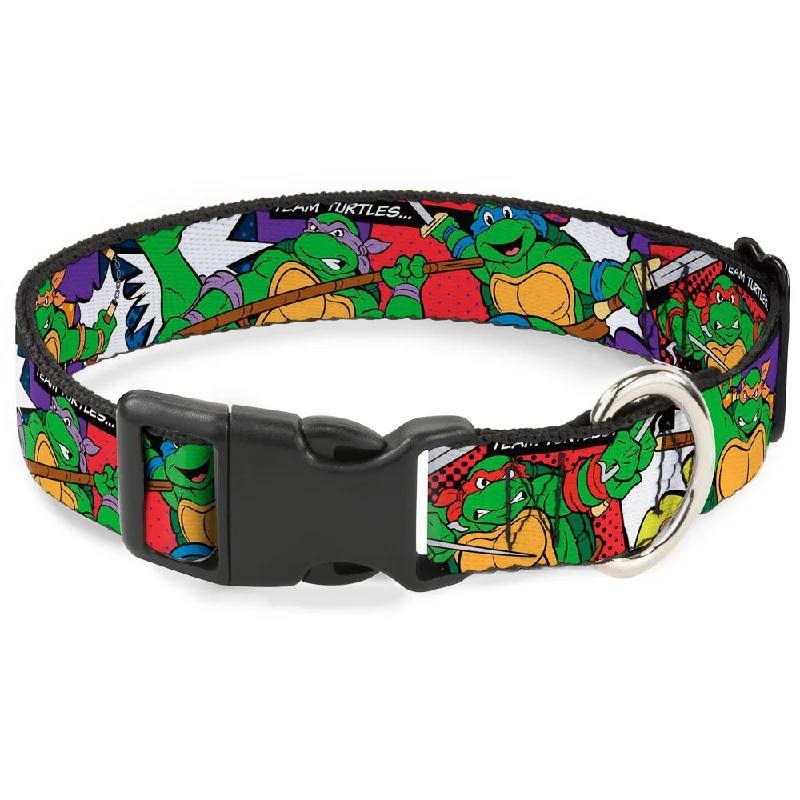 Plastic Clip Collar - Classic Teenage Mutant Ninja Turtles Action Poses/TEAM TURTLES