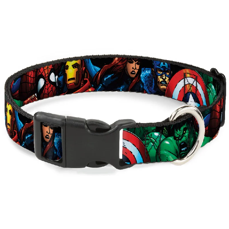 Plastic Clip Collar - Marvel Universe Superheroes Stacked