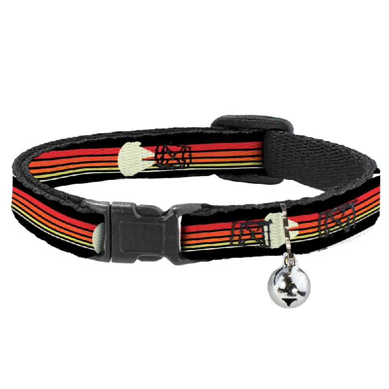 Cat Collar Breakaway with Bell - Star Wars Millennium Falcon Stripe Black Multi Color