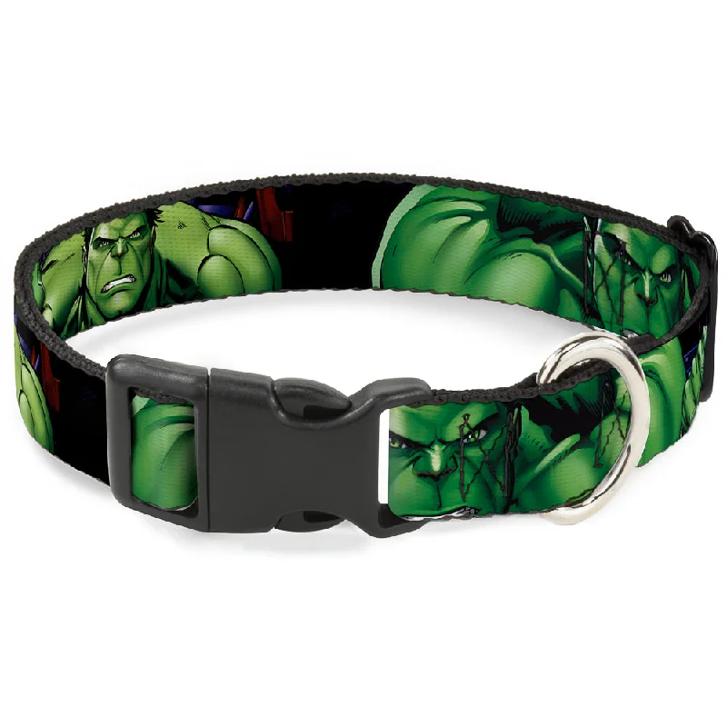 Plastic Clip Collar - Marvel Hulk CLOSE-UP Poses