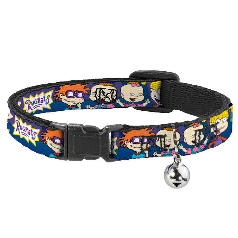 Cat Collar Breakaway with Bell - RUGRATS Group Pose2 w Reptar