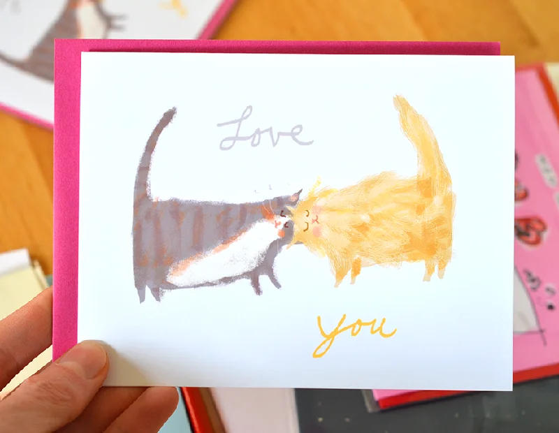 Love You Headbutt Card