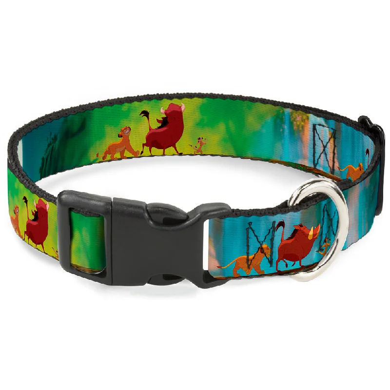 Plastic Clip Collar - Lion King Simba, Pumba & Timon Growing Up