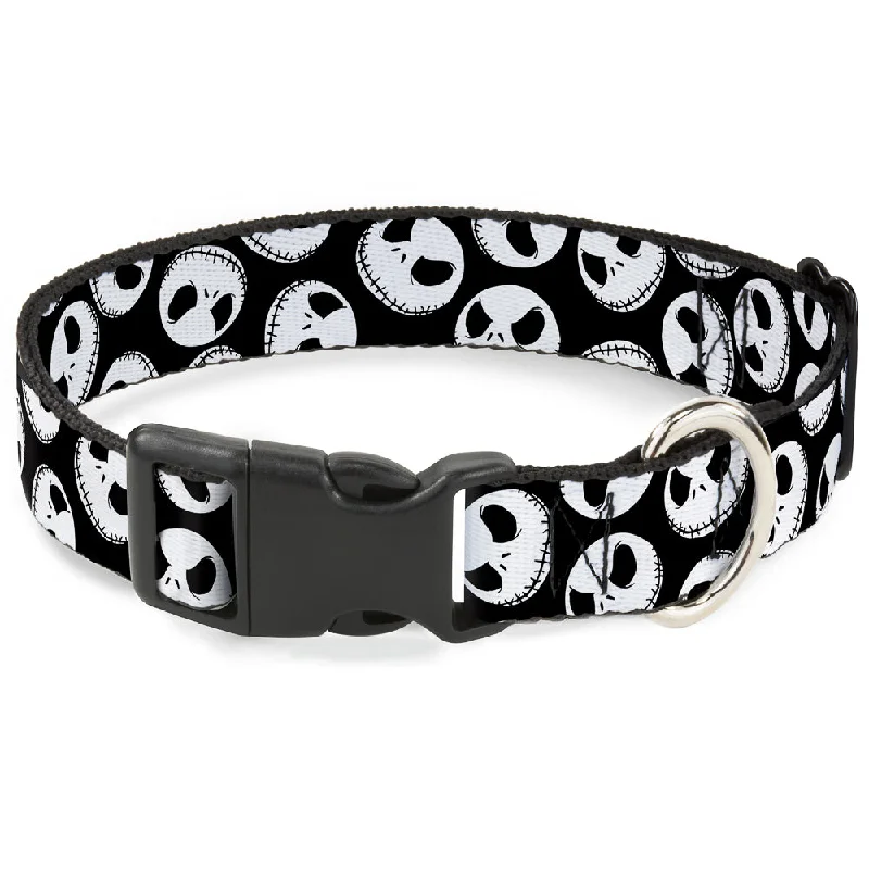 Plastic Clip Collar - NBC Jack Expressions Scattered Black/White