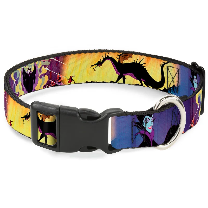 Plastic Clip Collar - Maleficent Poses