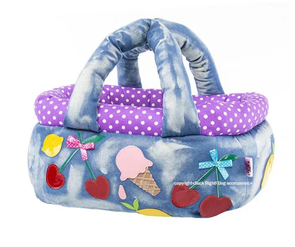 Fruits Ice Cream Basket Dog Carrier