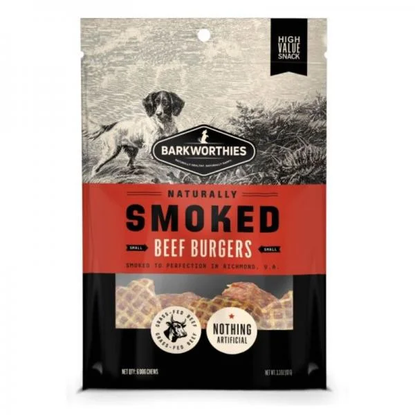 Barkworthies Smoked Burgers 6 pk.