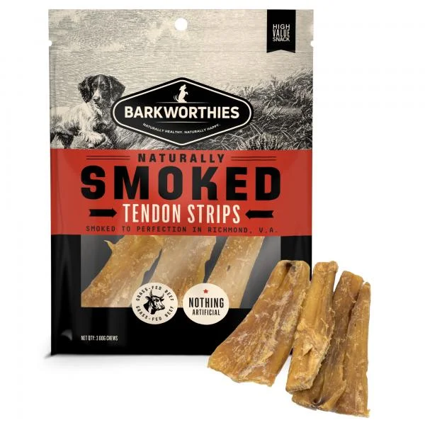 Barkworthies Smoked Tendon 3 pk