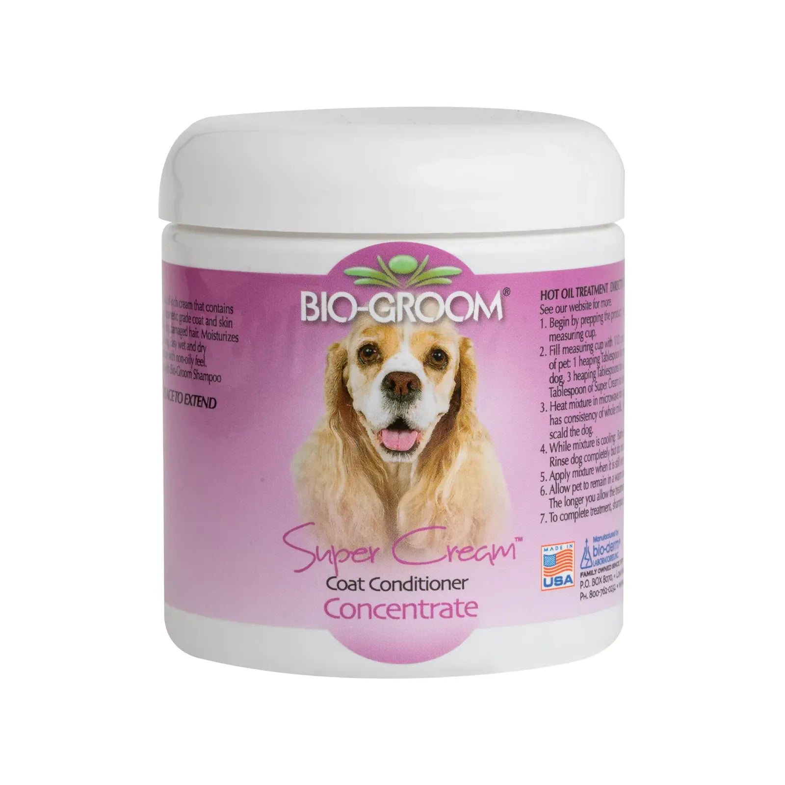 Bio-Groom - Super Cream Coat Conditioning Concentrate for Dogs 8oz