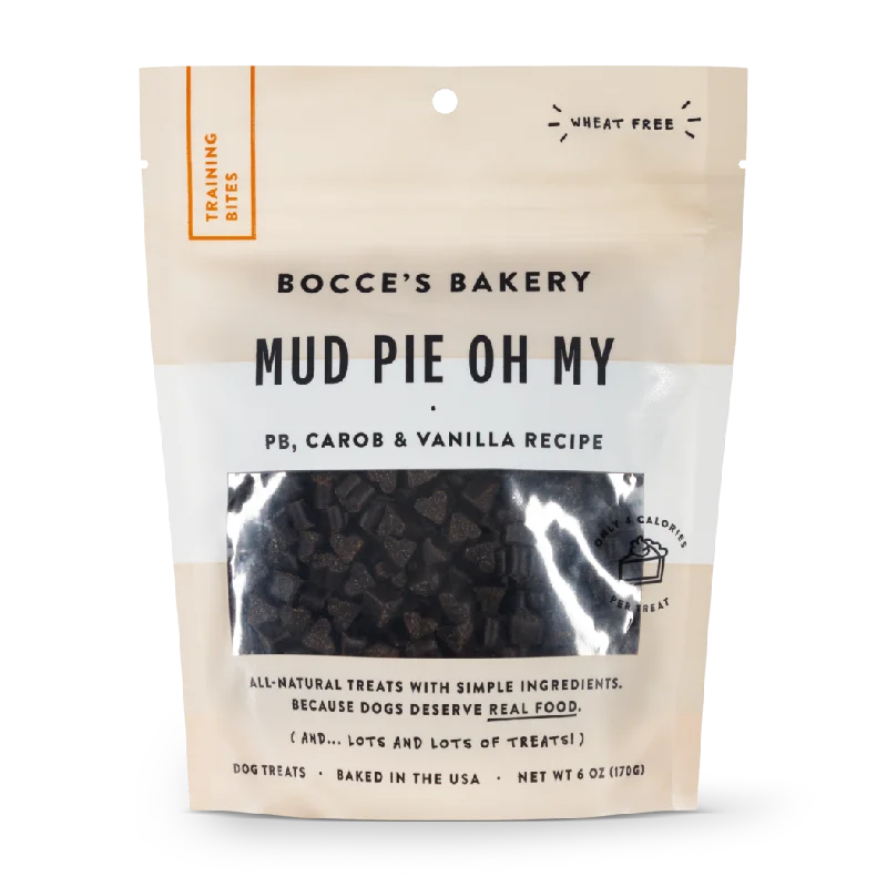 Bocce’s Everyday Training Bites Mud Pie Oh My 6oz bag