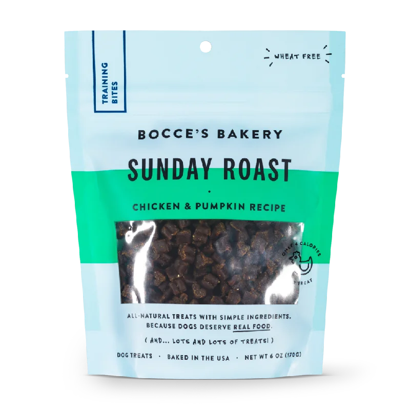 Bocce’s Everyday Training Bites Sunday Roast 6oz bag