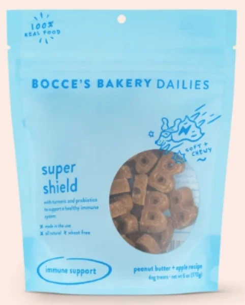 Bocce's Bakery Dailies Soft & Chewy Super Shield 6 oz Bag