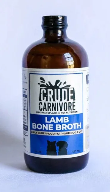 Crude Carnivore Bone Broth - Lamb 16oz