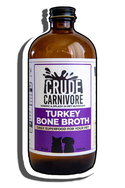 Crude Carnivore Bone Broth - Turkey 16oz