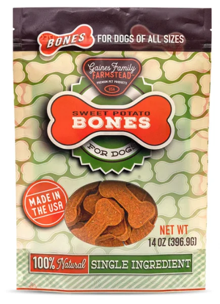 Gaines Family Sweet Potato Bones 14 oz.