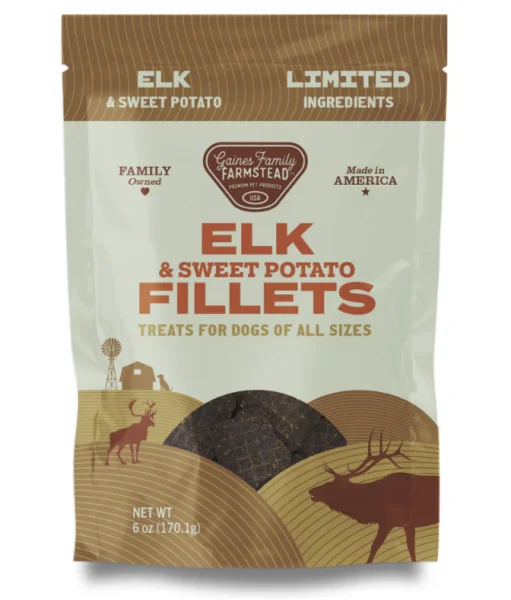 Gaines Family Sweet Potato & Elk Filets 6 oz.