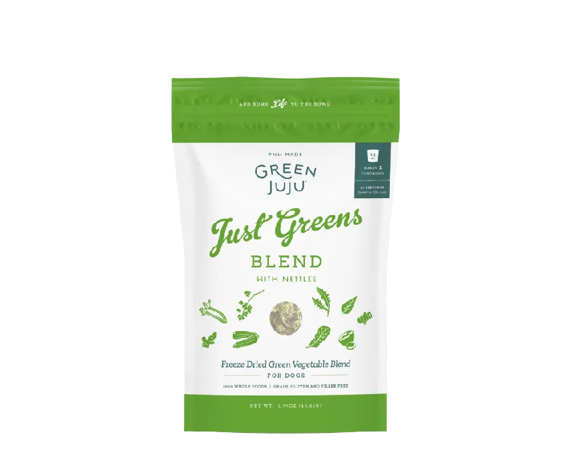 Green Juju Freeze-Dried Just Greens Blend with Nettles