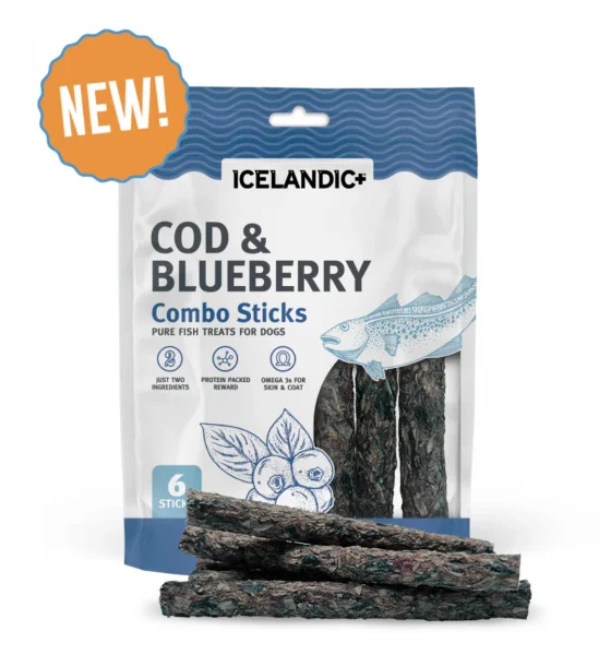 Icelandic Plus Sticks Cod & Blueberry Combo 2.12 oz