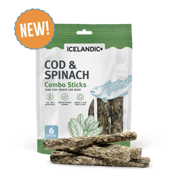 Icelandic Plus Sticks Cod & Spinach Combo 2.12 oz