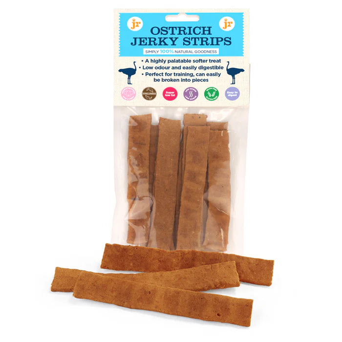 Ostrich Jerky Strips (10 pieces)