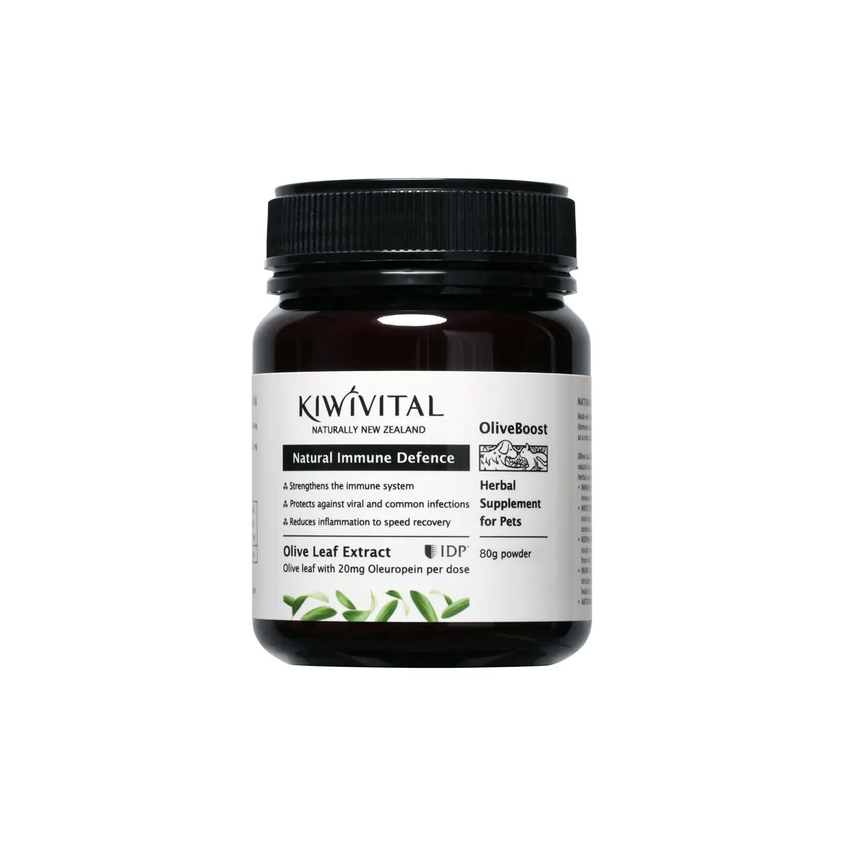 Kiwivital - OliveBoost (Immune Defence Supplement for Dogs & Cats)