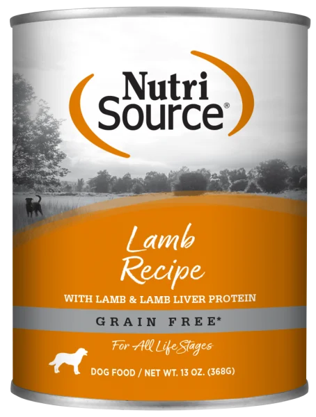 Nutrisource Dog Can Lamb 13 oz.