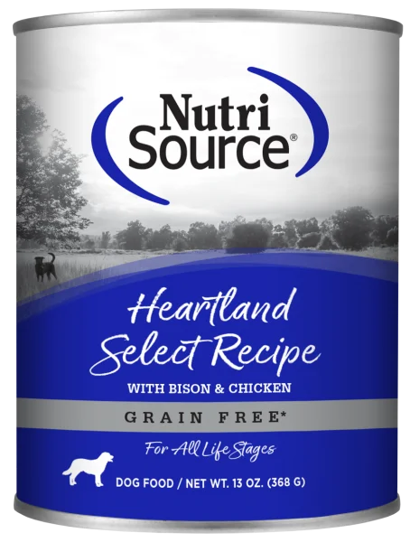 Nutrisource Dog Can Heartland Select 13 oz.