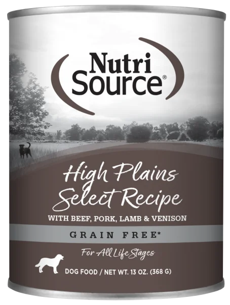 Nutrisource Dog Can High Plains Select 13 oz.