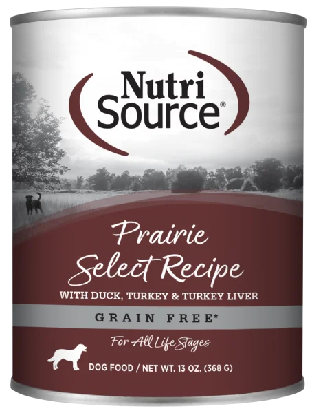 Nutrisource Dog Can Prairie Select 13 oz.