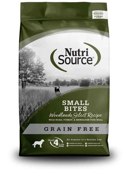 Nutrisource Small Breed Woodlands Select 15 lb