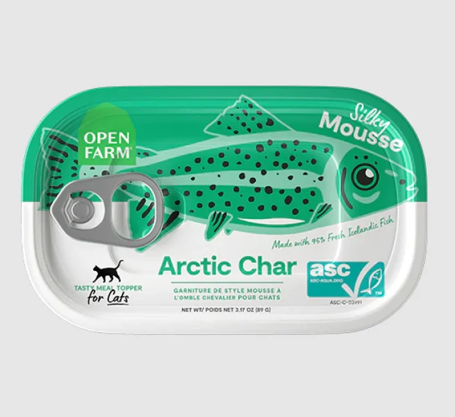 Open Farm Cat Topper Arctic Char Can 3.17 oz