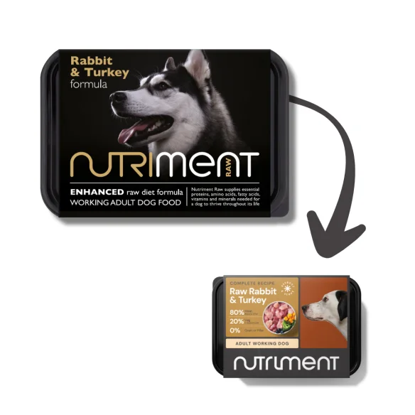 Nutriment Rabbit and Turkey Complete 500g