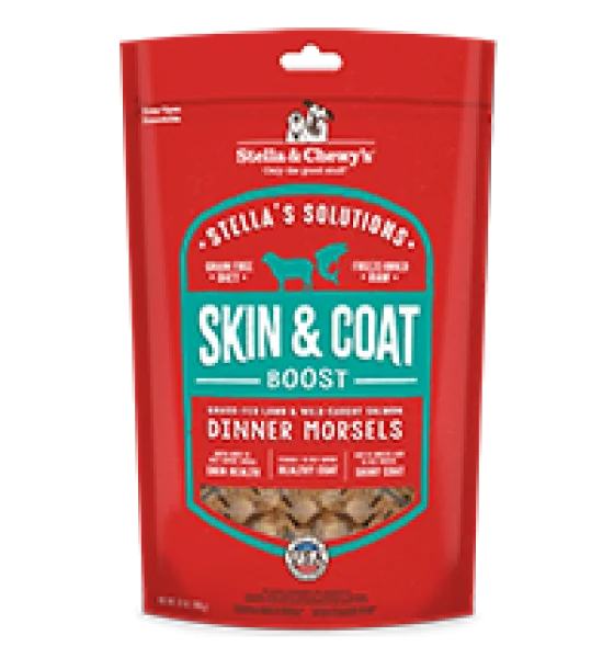 Stella & Chewy's Solutions Skin & Coat Lamb & Salmon Boost 13 oz.