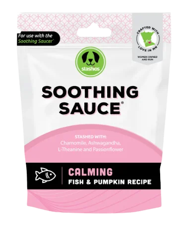 Stashios Soothing Sauce Calming Fish Single 3oz Pouch