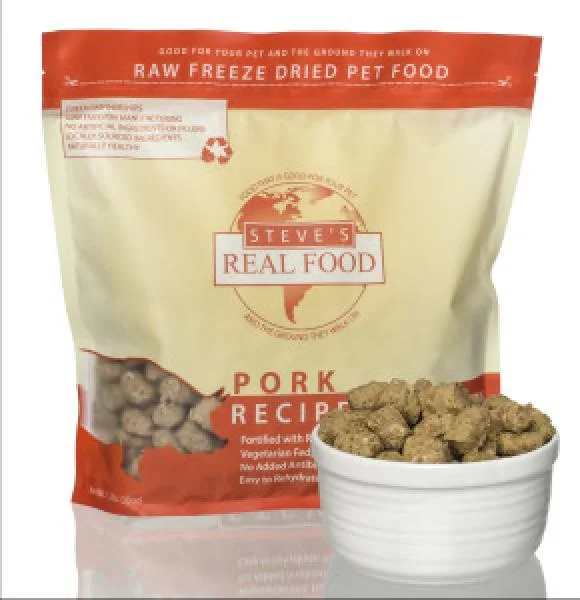 Steve's Freeze-Dried Pork Nuggets 1.25 lb.