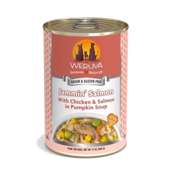 Weruva Dog Jammin Salmon 14 oz.