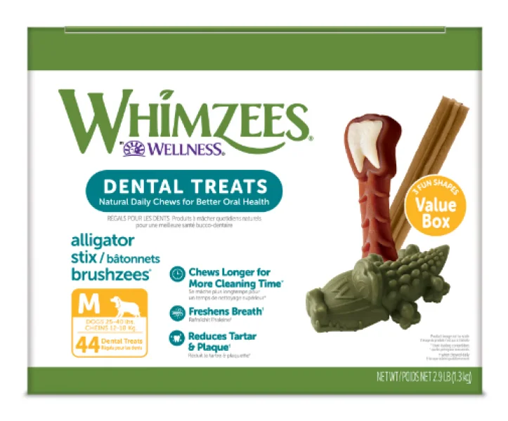 Whimzees Value Box Medium 44 ct.