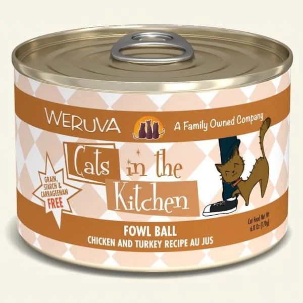 Weruva CITK Fowl Ball 6 oz.