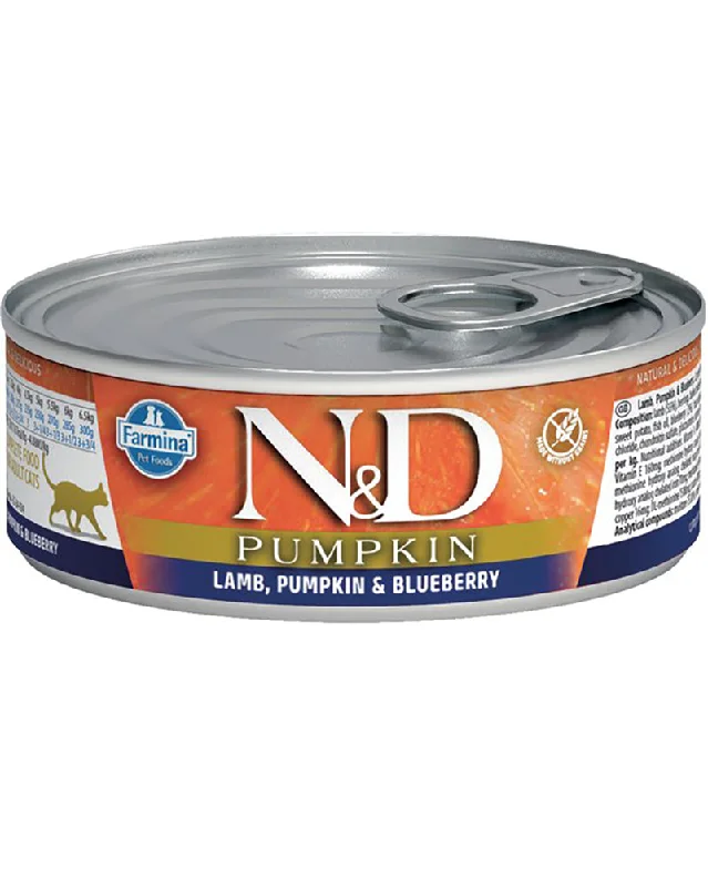 Farmina N&D Pumpkin Lamb & Blueberry Wet Cat Food 2.8oz