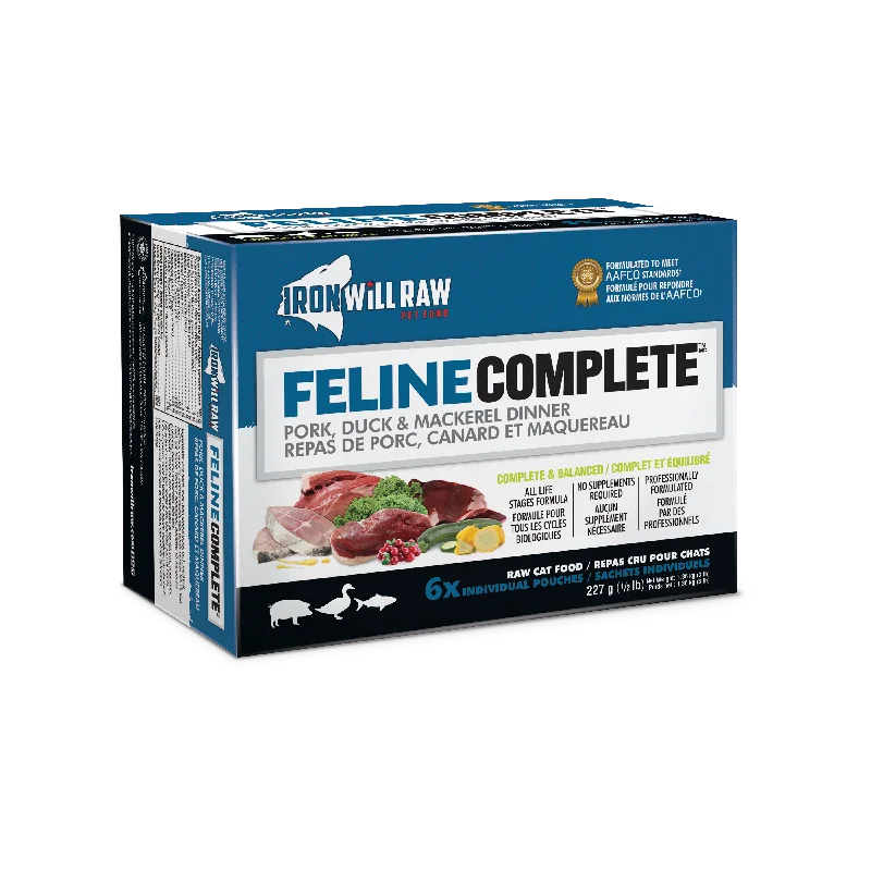 Feline Complete Pork, Duck & Mackerel Dinner - 3 lb