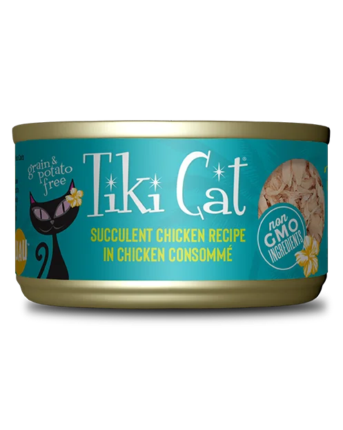 Tiki Cat Puka Puka Luau Succulent Chicken in Chicken Consomme 2.8oz