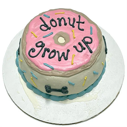 Dog Birthday Cake Donut Grow Up (Perishable)