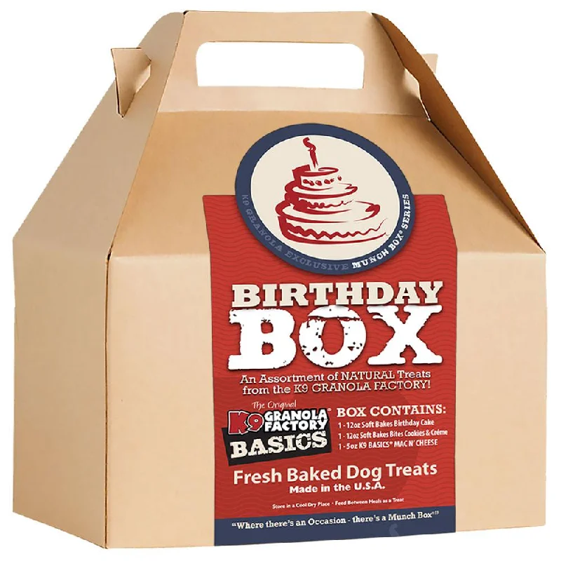 K9 Granola Factory Birthday Munch Box for Dogs