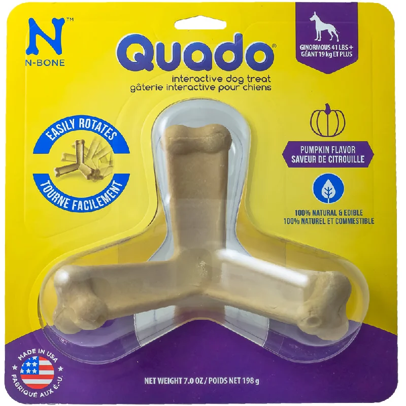 NBone Quado X-Large Pumpkin Chew