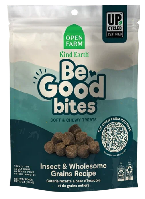 Open Farm Be Good Bites Insect & Wholesome Grain 6oz Bag