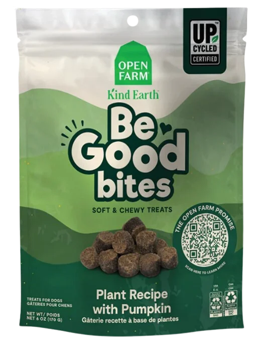 Open Farm Be Good Bites Plant & Pumpkin 6oz Bag