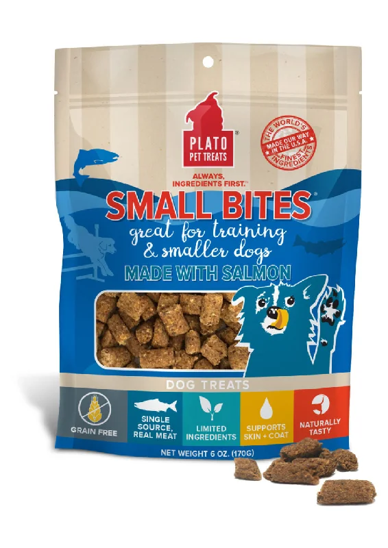 Plato Small Bites Salmon 2.5oz Bag